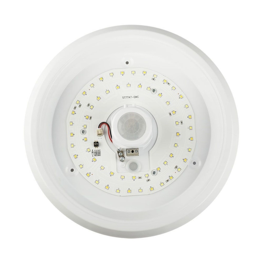 LED Plafon z czujnikiem SAMSUNG CHIP LED/12W/230V 3000/4000/6000K śr. 29 cm biały