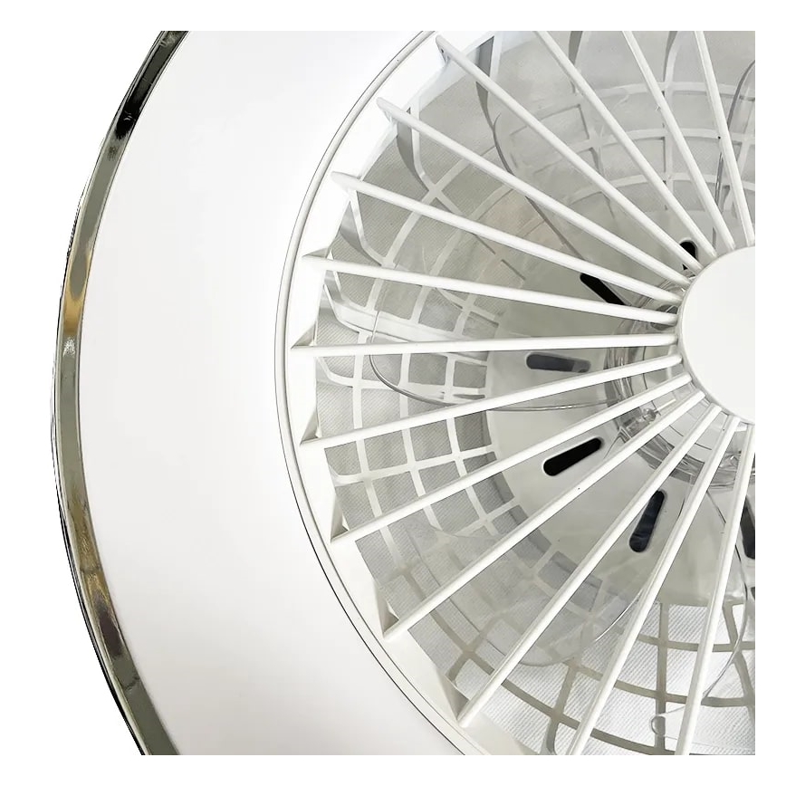 LED Ściemniany plafon z wentylatorem OPAL LED/48W/230V 3000-6500K + pilot zdalnego sterowania