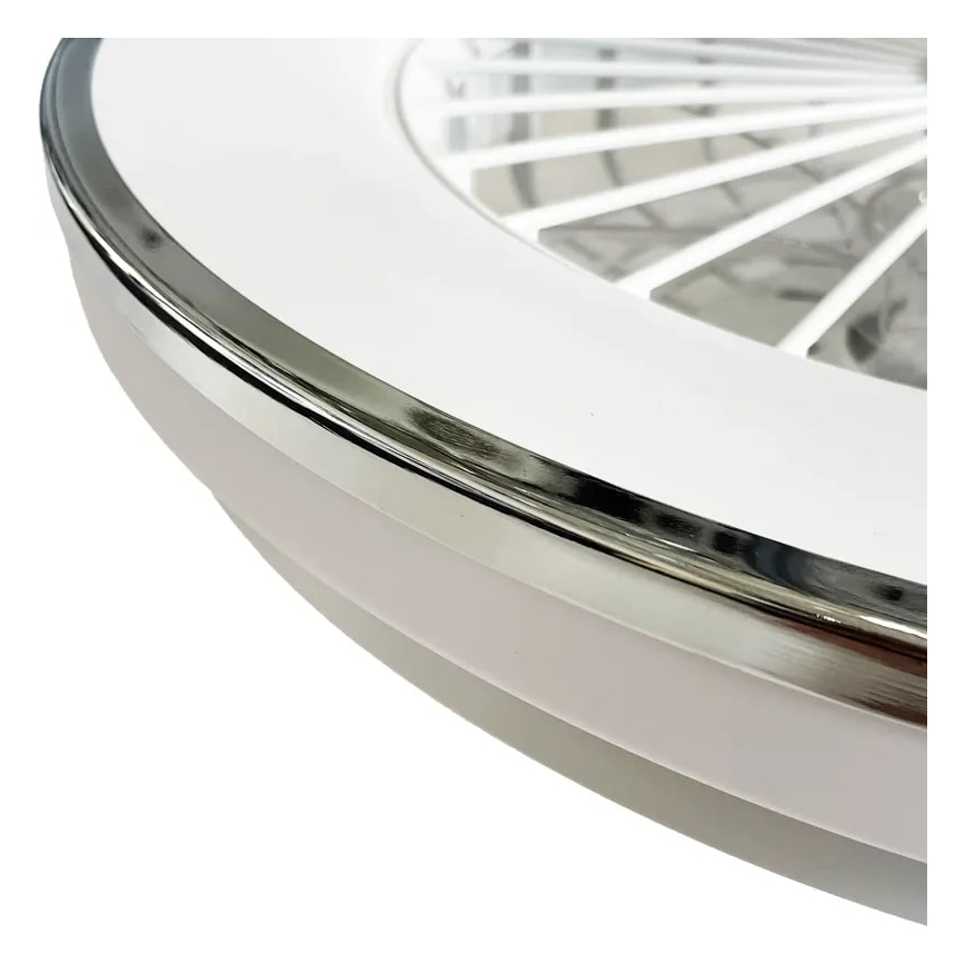 LED Ściemniany plafon z wentylatorem OPAL LED/48W/230V 3000-6500K + pilot zdalnego sterowania