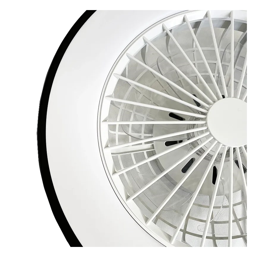 LED Ściemniany plafon z wentylatorem OPAL LED/48W/230V 3000-6500K + pilot zdalnego sterowania