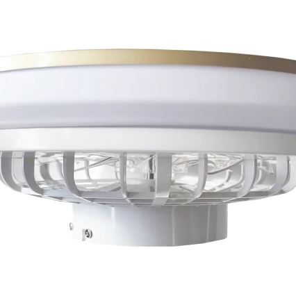 LED Ściemniany plafon z wentylatorem OPAL LED/48W/230V 3000-6500K + pilot zdalnego sterowania