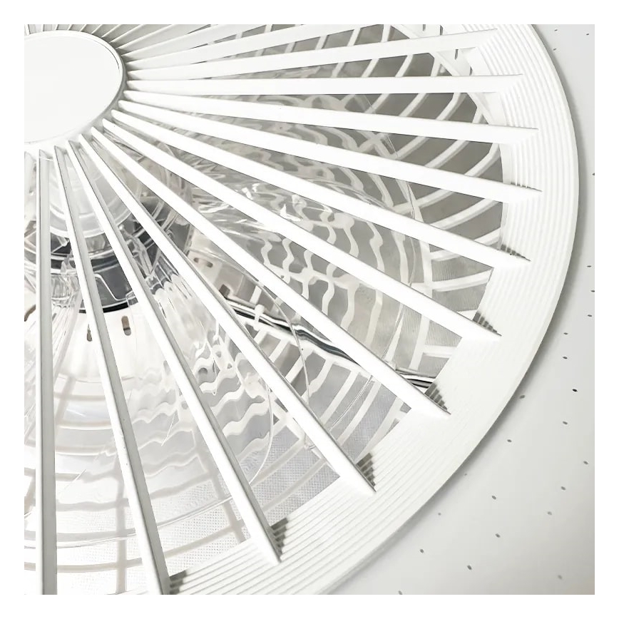 LED Ściemniany plafon z wentylatorem OPAL LED/72W/230V 3000-6500K + pilot zdalnego sterowania