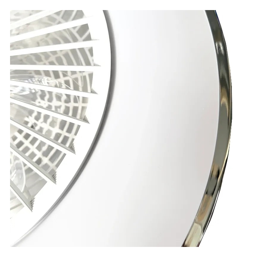 LED Ściemniany plafon z wentylatorem OPAL LED/72W/230V 3000-6500K + pilot zdalnego sterowania