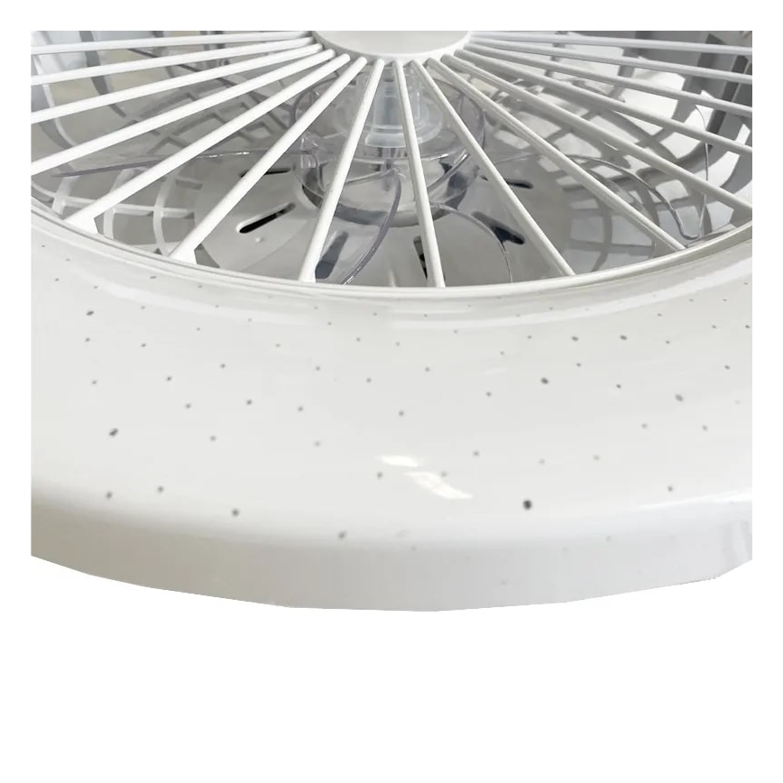 LED Ściemniany plafon z wentylatorem STAR LED/48W/230V 3000-6500K + pilot zdalnego sterowania