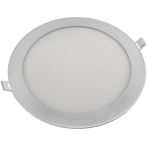 LED Plafon zawieszany LED/18W/85V-265V srebrny