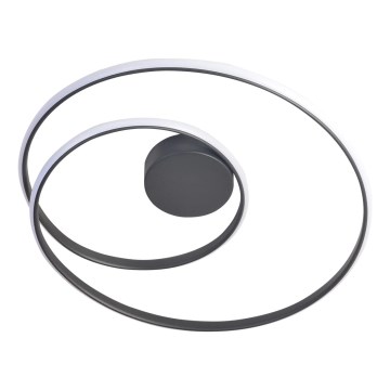 LED Plafon ZEFIRA LED/40W/230V 4000K śr. 50 cm antracyt