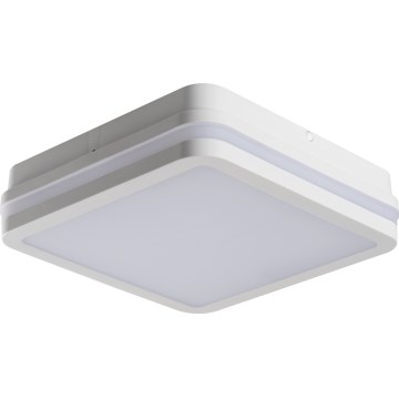 LED Plafon zewnętrzny BENO LED/12/18W/230V 3000/3500/4000K IP65 biały kanciasty