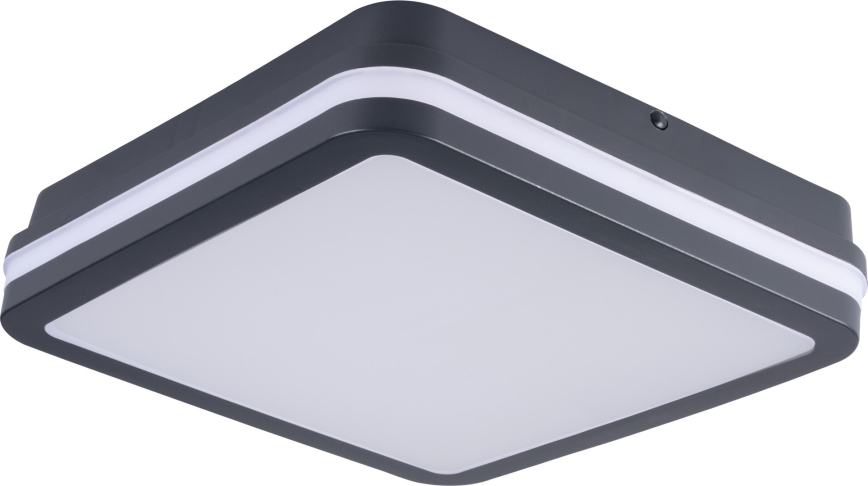 LED Plafon zewnętrzny BENO LED/24/30W/230V 3000/3500/4000K IP65 antracyt kanciasty