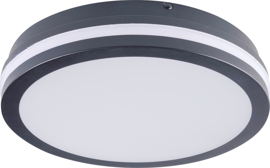 LED Plafon zewnętrzny BENO LED/24/30W/230V 3000/3500/4000K IP65 antracyt okrągły