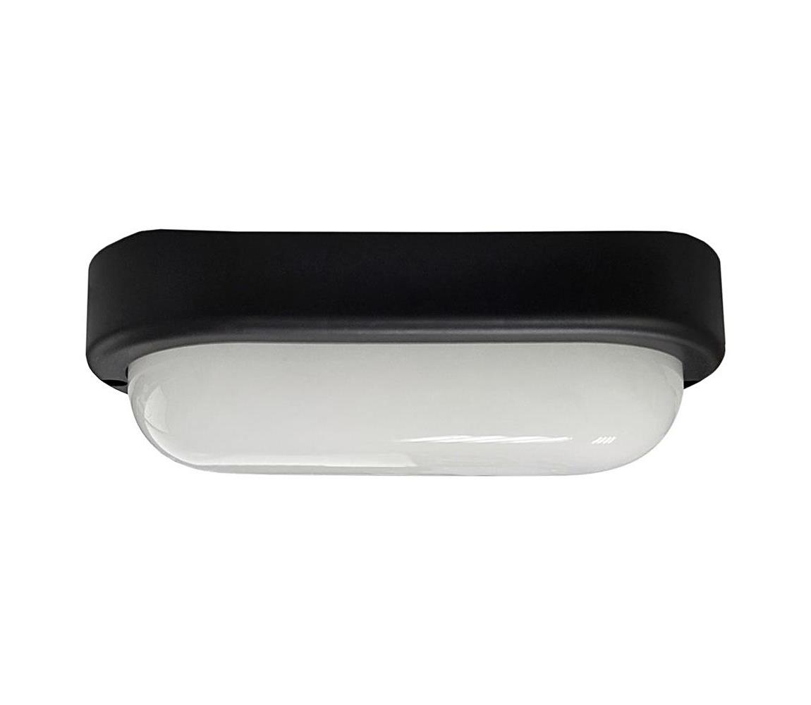 LED Plafon zewnętrzny LED/15W/230V 4200K 20x9,8 cm IP64 czarny