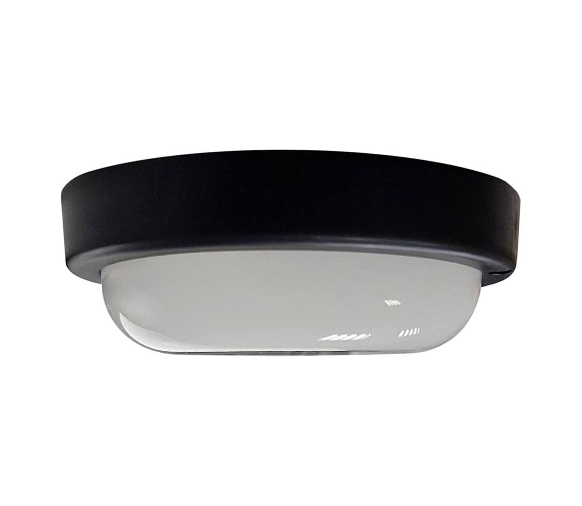 LED Plafon zewnętrzny LED/15W/230V 4200K śr. 15,5 cm IP64 czarny