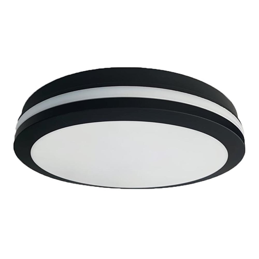 LED Plafon zewnętrzny MARLON LED/12W/230V 4000K IP54 czarny