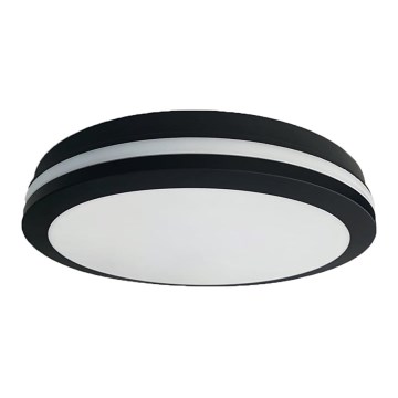 LED Plafon zewnętrzny MARLON LED/18W/230V 4000K IP54 czarny