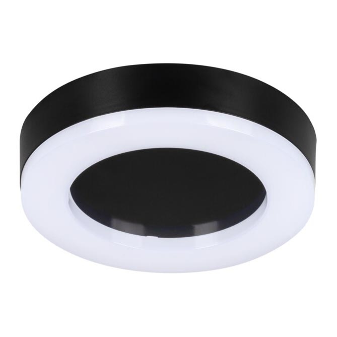 LED Plafon zewnętrzny TURA LED/15W/230V 4000K IP65 czarny
