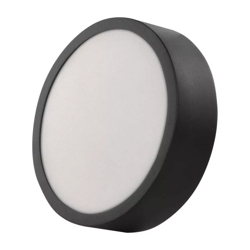 LED Plafont NEXXO LED/12,5W/230V 3000/3500/4000K śr. 17 cm czarny
