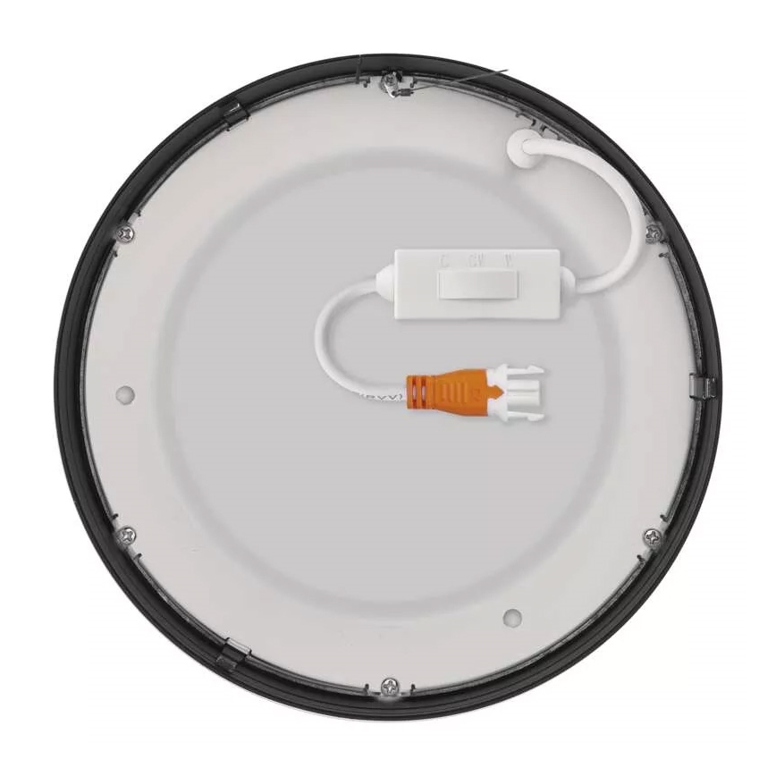 LED Plafont NEXXO LED/12,5W/230V 3000/3500/4000K śr. 17 cm czarny