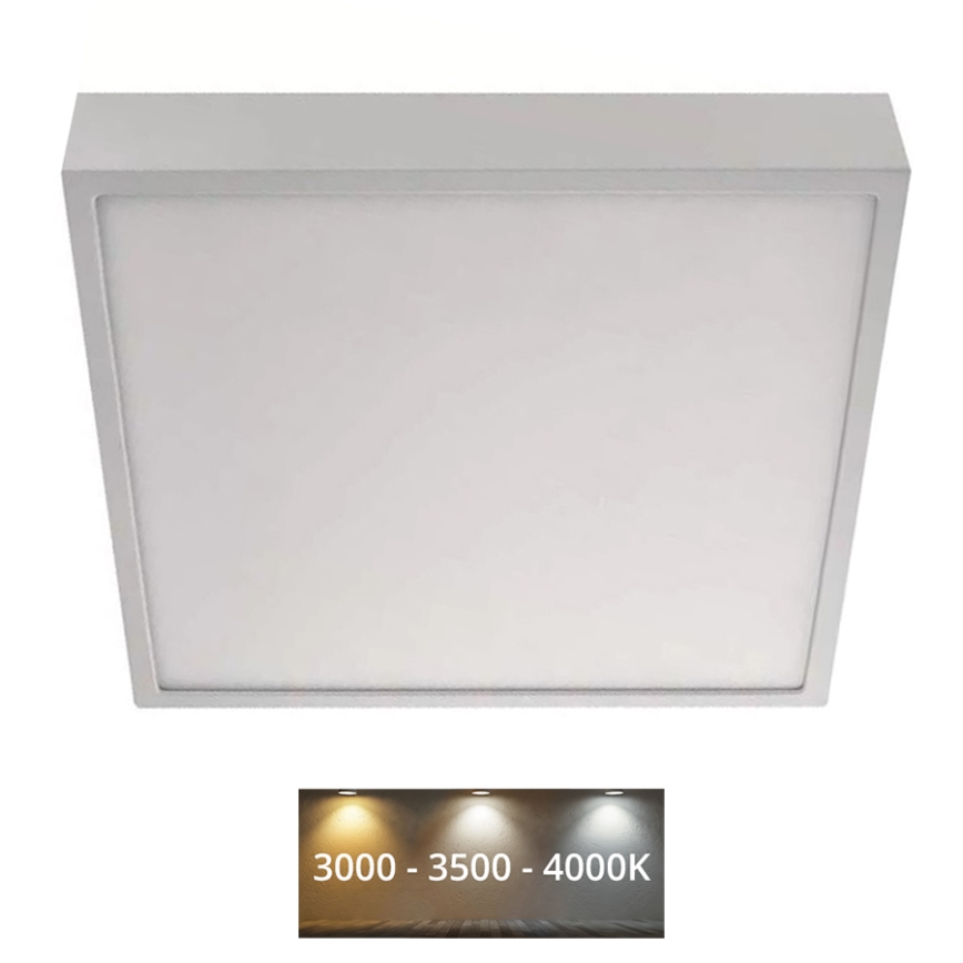 LED Plafont NEXXO LED/28,5W/230V 3000/3500/4000K 30x30 cm biały