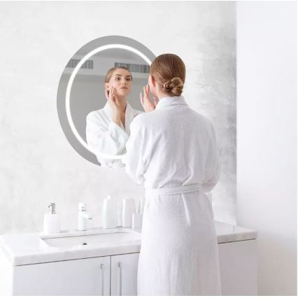 LED Podświetlone lustro łazienkowe LED/25W/230V 3000/4000/6400K IP44