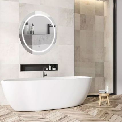 LED Podświetlone lustro łazienkowe LED/25W/230V 3000/4000/6400K IP44