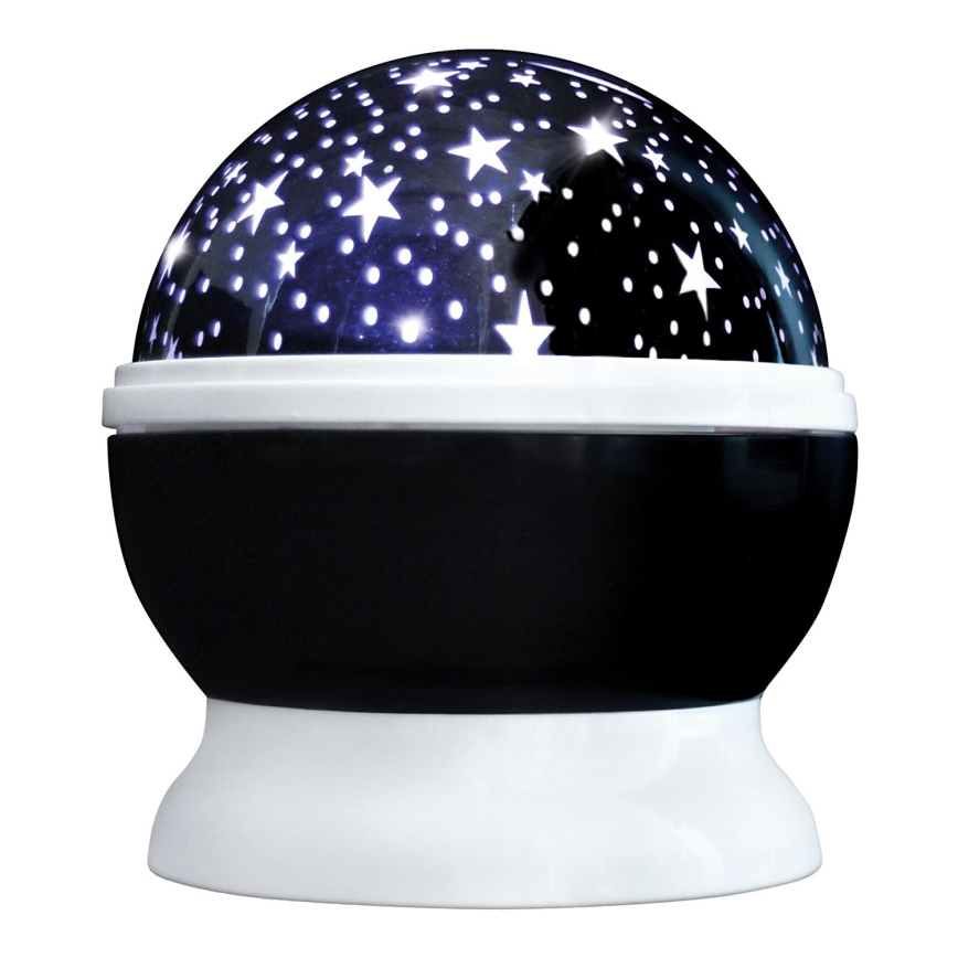 LED Projektor świąteczny USB 4xAAA