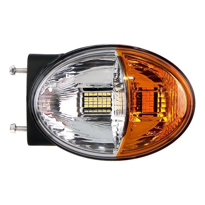 LED Przednie światło do ciągnika LED/102W/10-30V IP69 5700K prostokątny