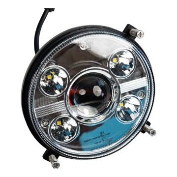 LED Przednie światło do ciągnika LED/50W/10-30V IP69 5700K okrągły