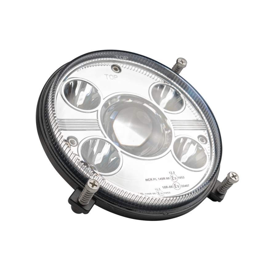 LED Przednie światło do ciągnika LED/50W/10-30V IP69 5700K okrągły