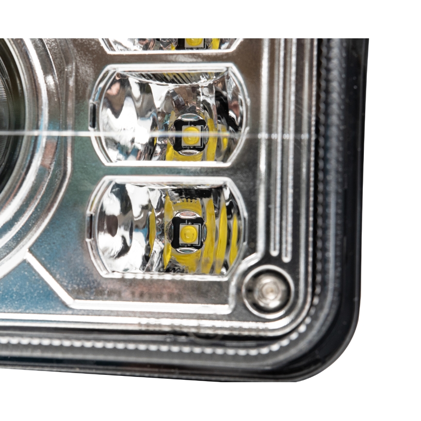LED Przednie światło do ciągnika LED/69W/10-30V IP69 5700K prostokątny