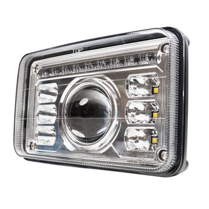 LED Przednie światło do ciągnika LED/69W/10-30V IP69 5700K prostokątny