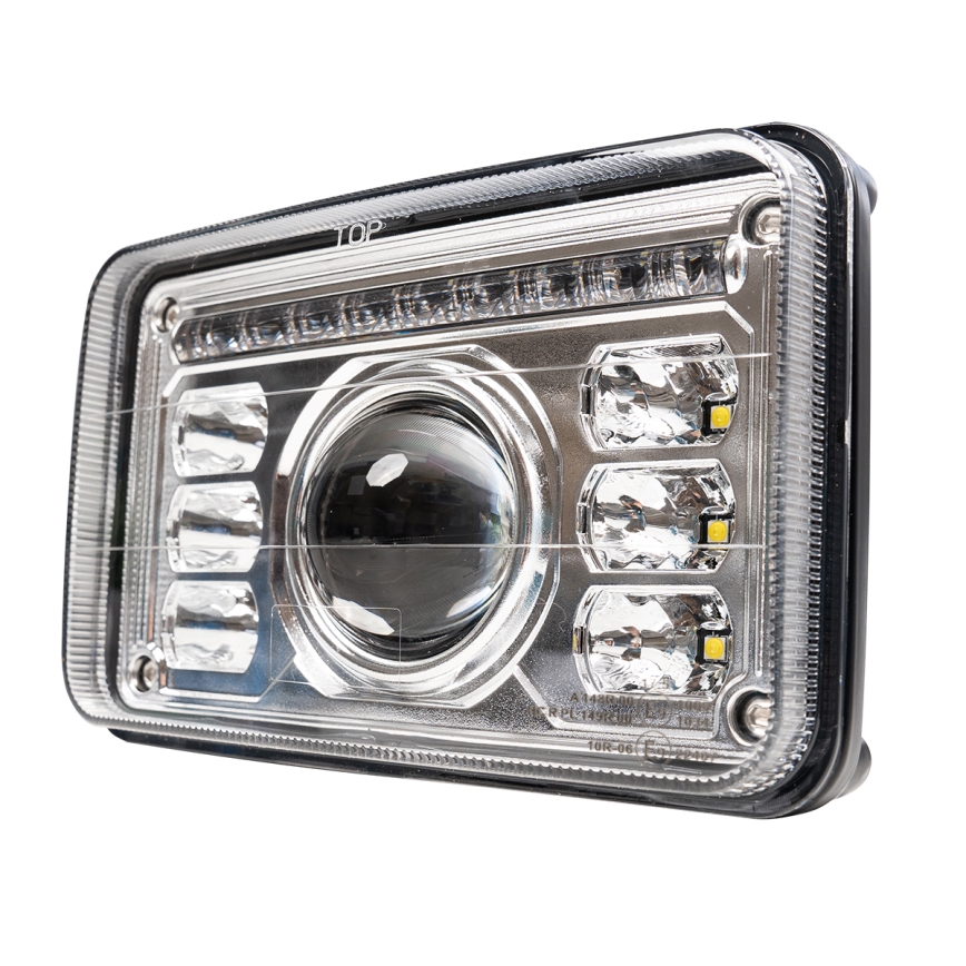 LED Przednie światło do ciągnika LED/69W/10-30V IP69 5700K prostokątny