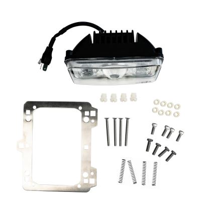 LED Przednie światło do ciągnika LED/69W/10-30V IP69 5700K prostokątny