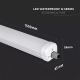 LED Przemysłowa lampa fluorescencyjna G-SERIES LED/48W/230V 6400K 150cm IP65
