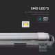 LED Przemysłowa lampa fluorescencyjna T8 2xG13/10W/230V 4000K 60cm IP65