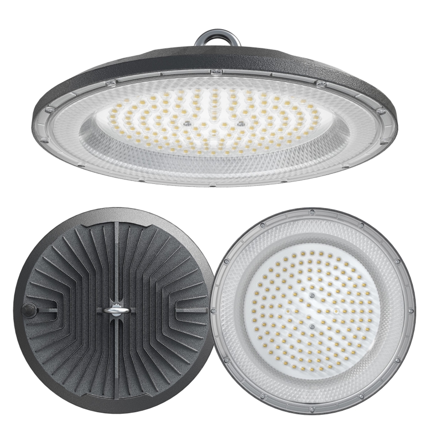LED Przemysłowa oprawa techniczna HIGHBAY LED/100W/230V 4500K IP65 szary