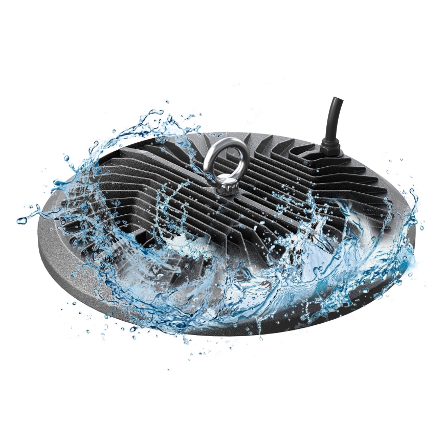 LED Przemysłowa oprawa techniczna HIGHBAY LED/200W/230V 4500K IP65 szary