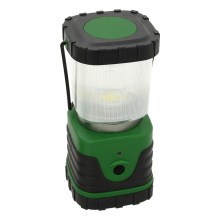 LED Przenośna lampa LED/3xLR20 IP44 czarna/zielona
