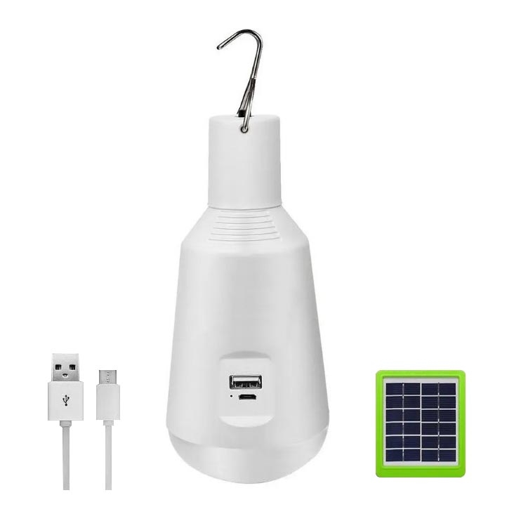 LED Przenośna lampa solarna 3w1 LED/7W/230V 3000K/4000K/6400K + ładowanie USB