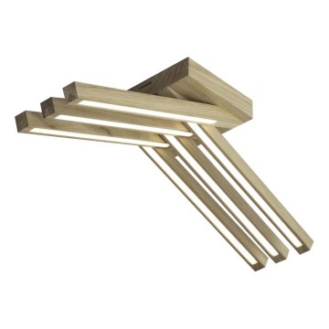 LED Przysufitowy żyrandol LINUS 6xLED/4,5W/230V matowy dąb