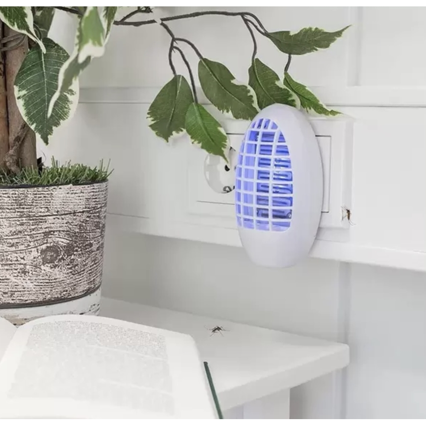 LED Pułapka świetlna na owady UV/1,2W/230V