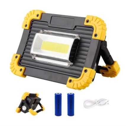 LED Reflektor akumulatorowy LED/10W/4000 mAh