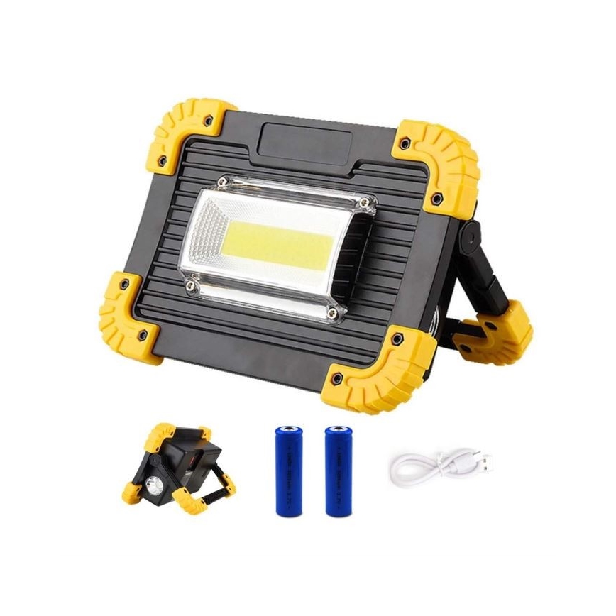 LED Reflektor akumulatorowy LED/10W/4000 mAh