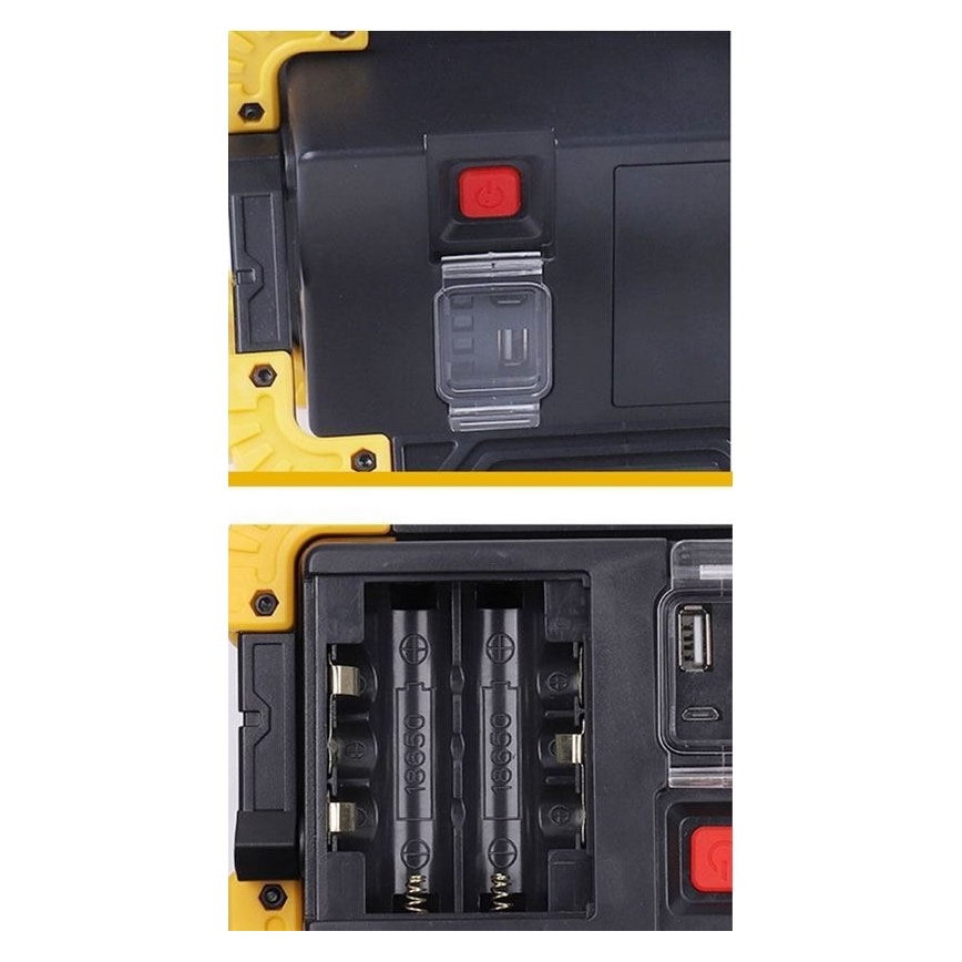 LED Reflektor akumulatorowy LED/10W/4000 mAh