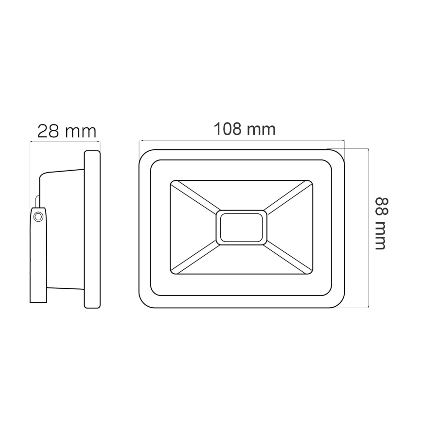 LED reflektor LED/20W/230V