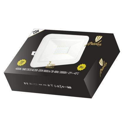 Nedes LF2122 - LED Reflektor LED/20W/230V IP65