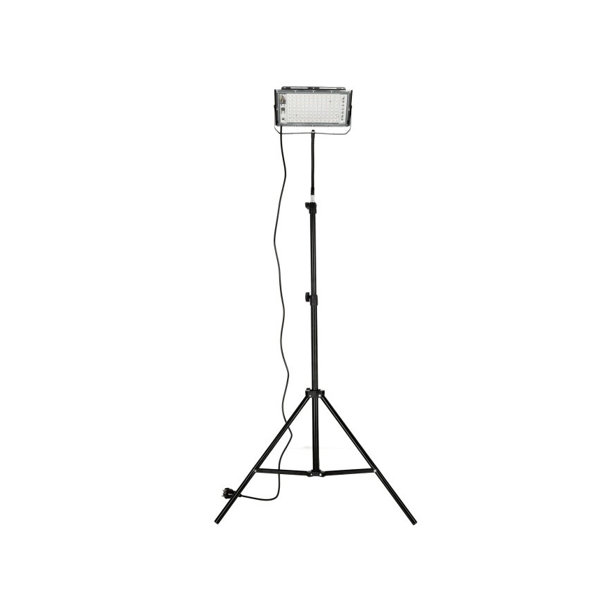 LED Reflektor na stojaku do uprawy roślin FIRON LED/45W/230V IP54 czarny