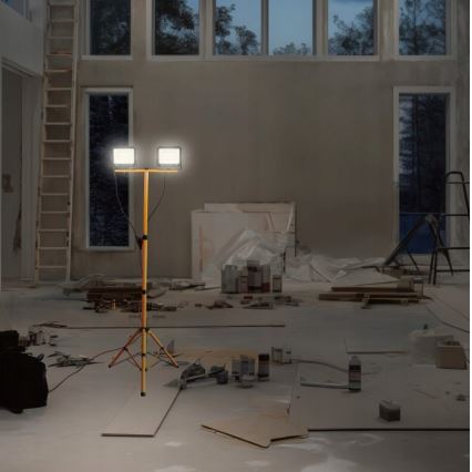LED Reflektor na stojaku NOCTIS 2xLED/50W/230V 4000K IP65