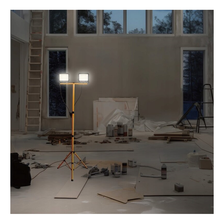 LED Reflektor na stojaku NOCTIS 2xLED/50W/230V 4000K IP65