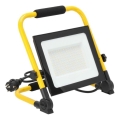 LED reflektor przenośny TIGRA LED/100W/4000K IP54 czarny/żółty