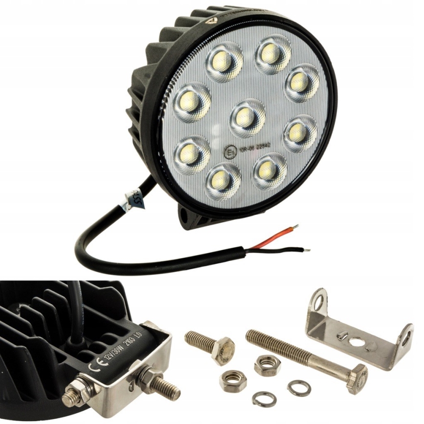 LED Reflektor samochodowy PRO LED/36W/12-24V IP68
