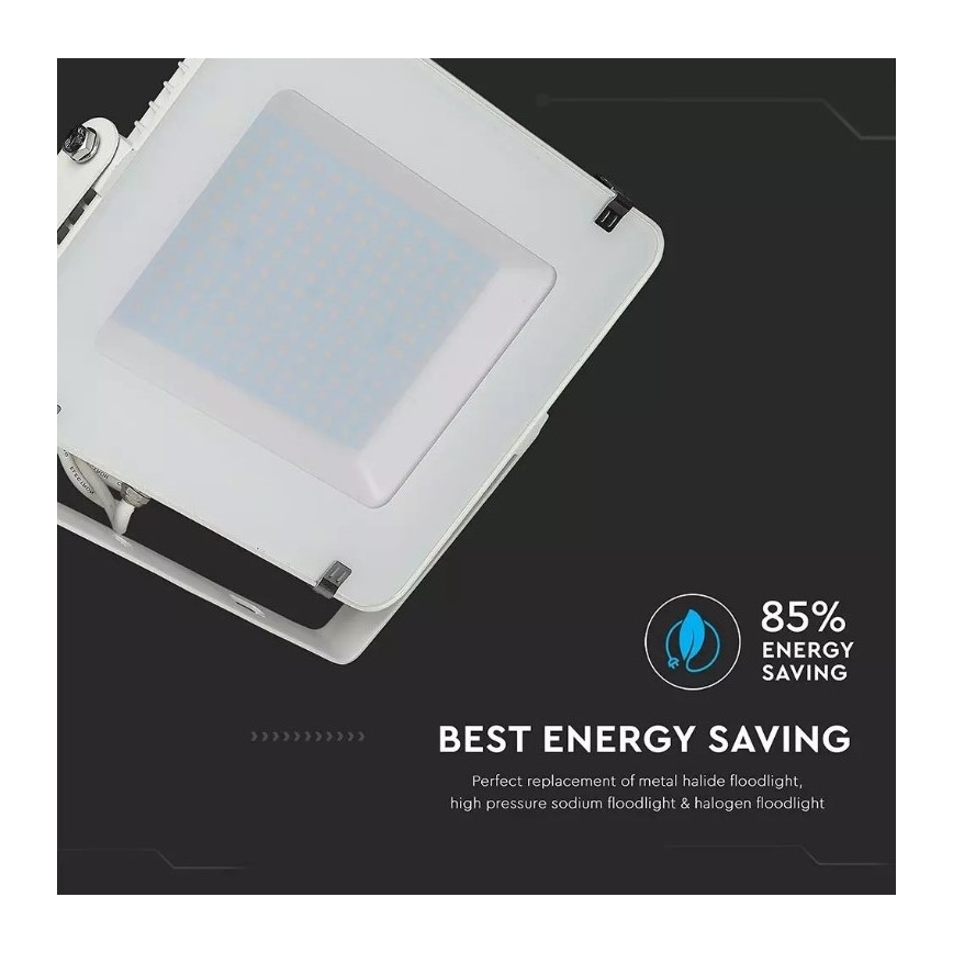 LED Reflektor SAMSUNG CHIP LED/150W/230V 3000K IP65 biały